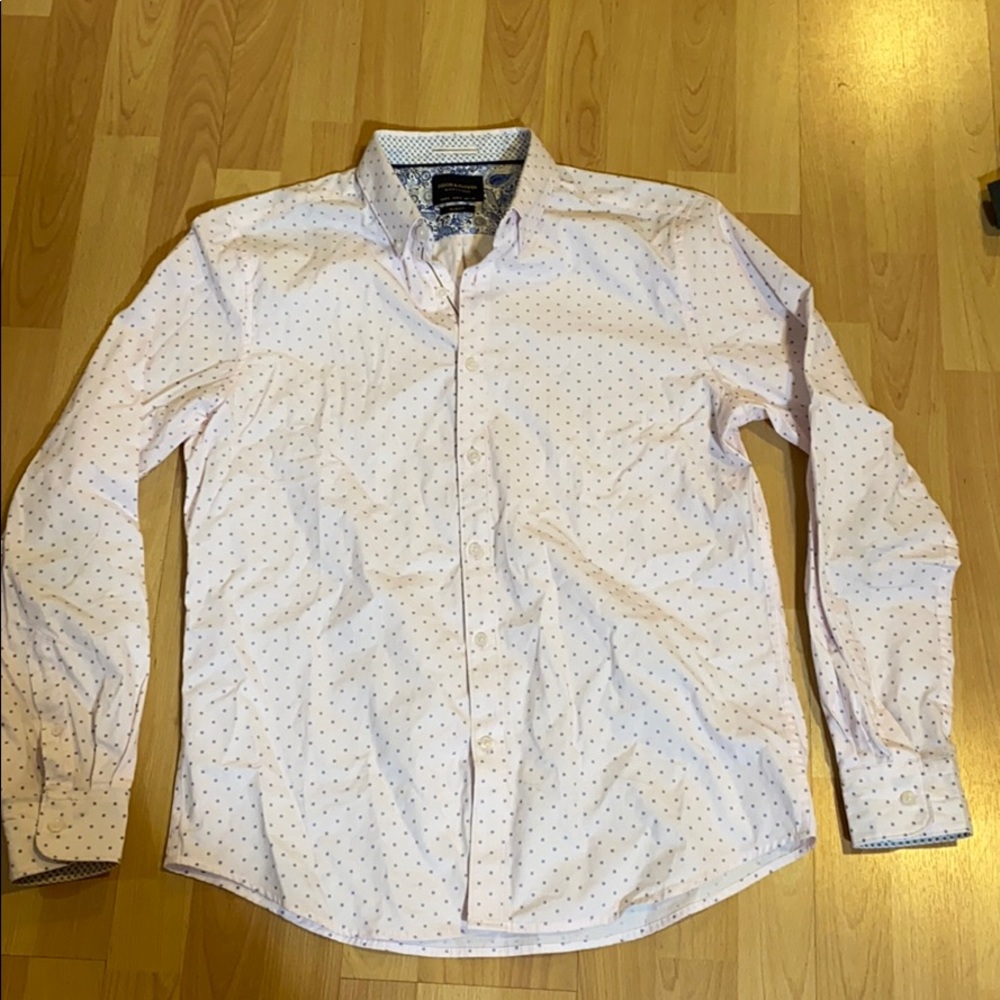 Denim & Flower button down